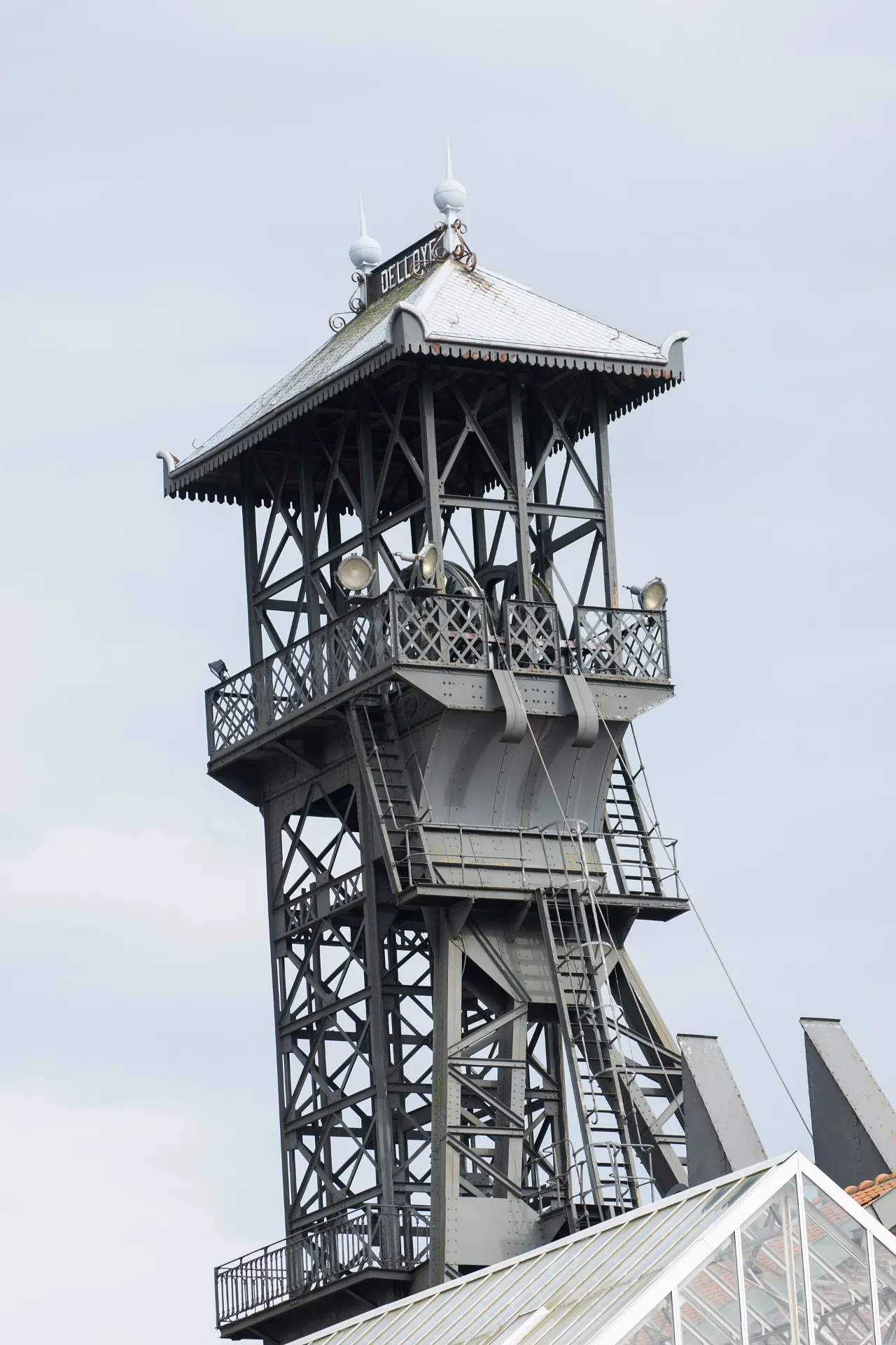 Le chevalement de la fosse Delloye au Centre historique minier de Lewarde